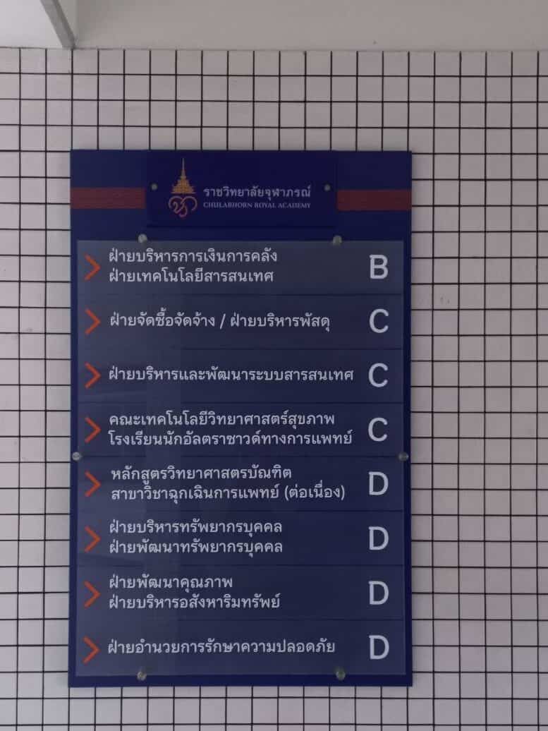 ออกแบบป้ายสำนักงาน
